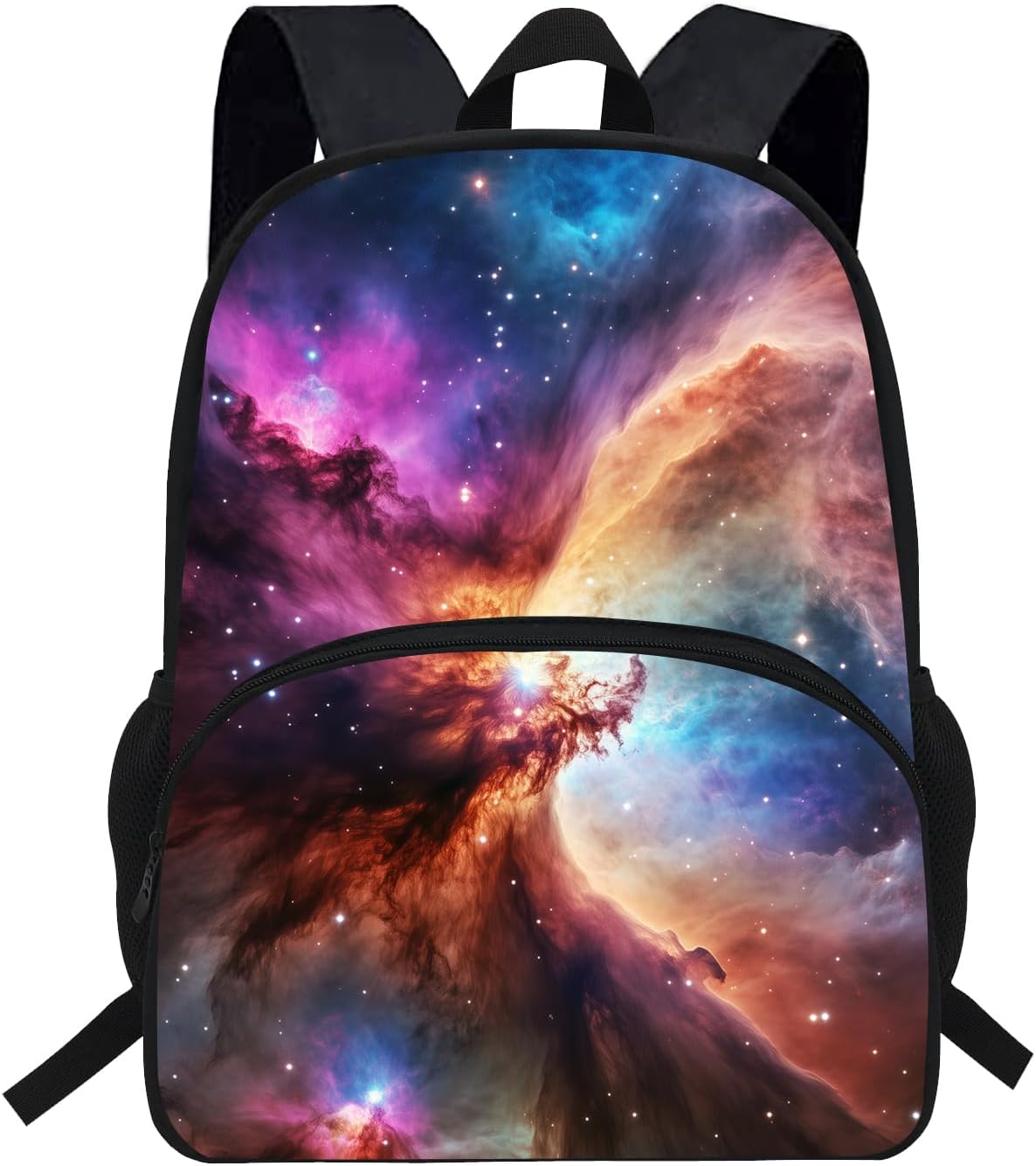 3D School Backpack for Children Starry Sky