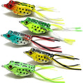 Frog Lures 2.16'' 5-Pack - Skirt Frog Classic Short Topwater Weedless Baits